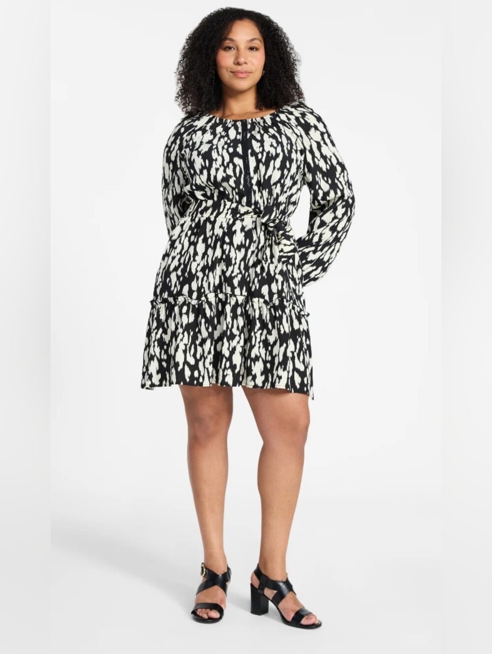 Time And Tru Peasant Dress Sz Xs
